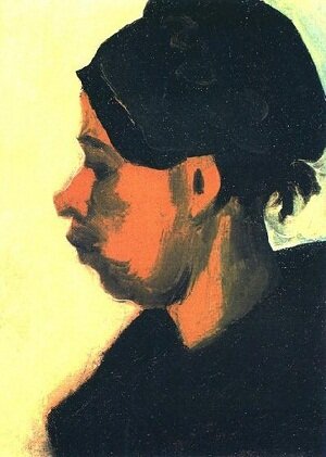 Винсент Виллем Ван Гог Антверпен Нюэнен, Портрет крестьянки в темном чепце